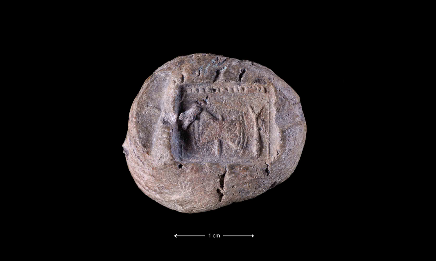 Middle Bronze Age (19th-18th century BC). Clay administrative document associated with the Minoan palace of Knossos.